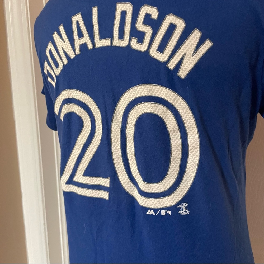 Majestic  Blue Jays Short Sleeve Tee